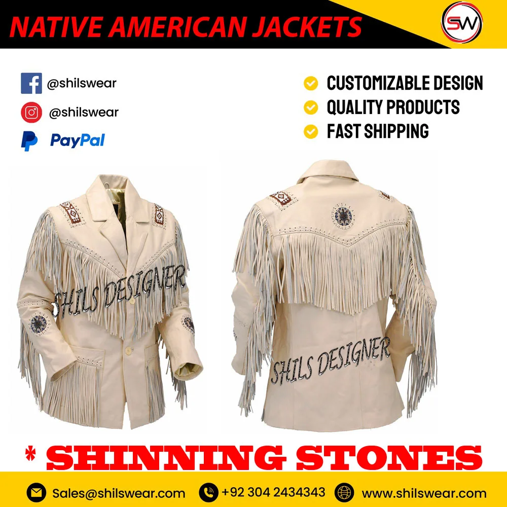 Mens Faux Suede Cropped Fringe Moto Jacket Chic Tassel Coat   Custom Color Leather Jackets