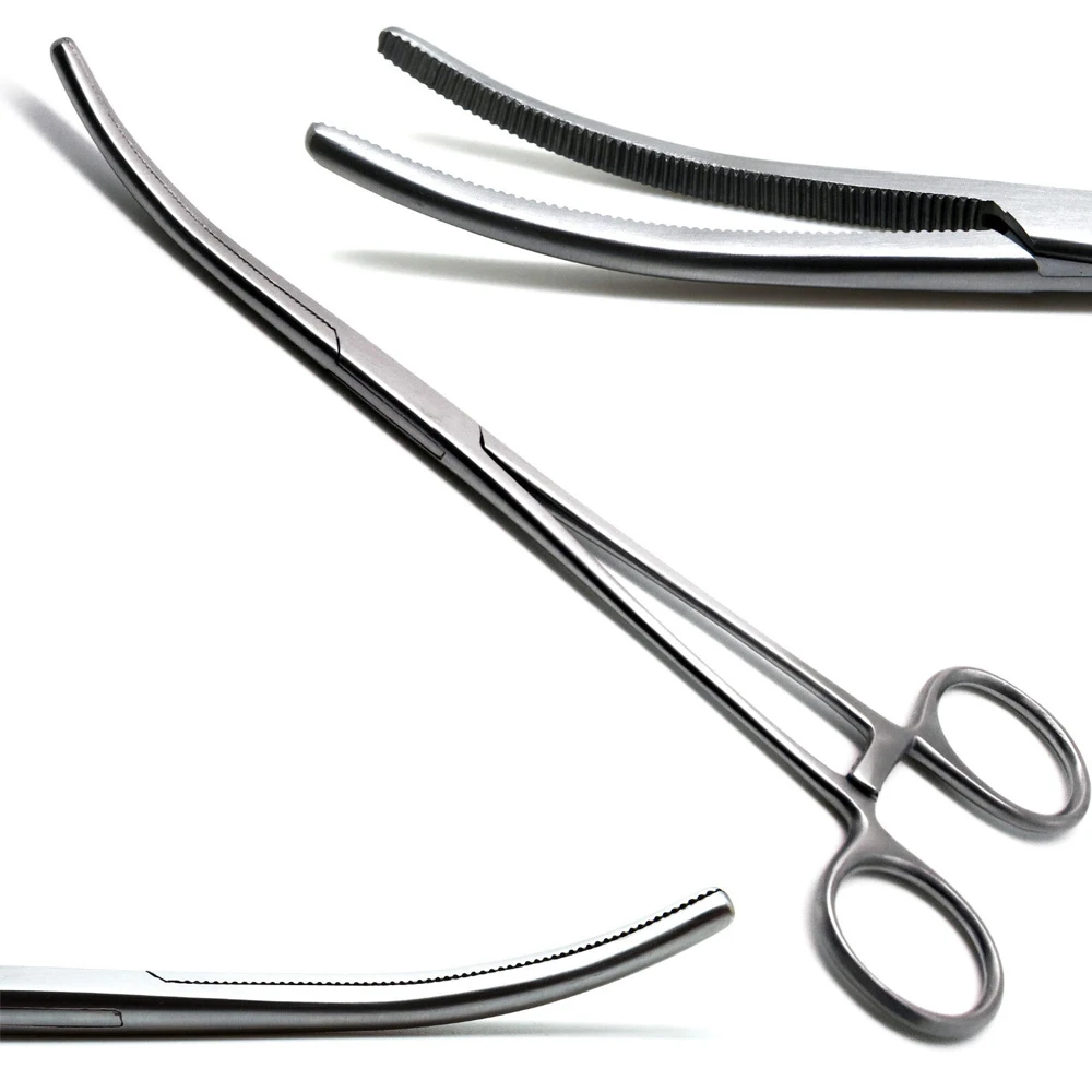 Конкурентоспособная цена изогнутые хирургические щипцы для гемостата комаров 2024 хирургических инструментов от учтивых