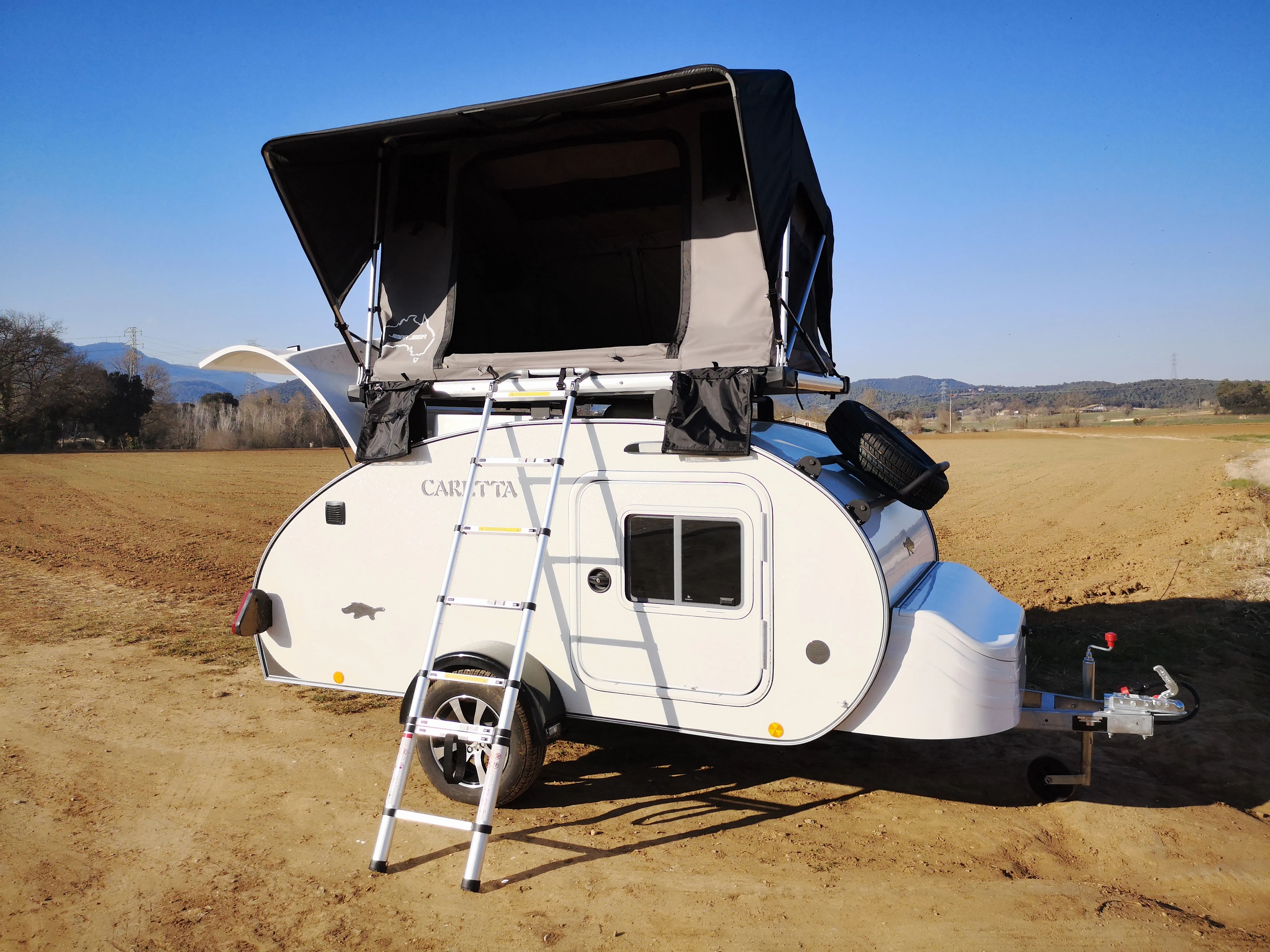 high quality caretta caravan 1500 caravan travel trailer- forward folding camper trailers