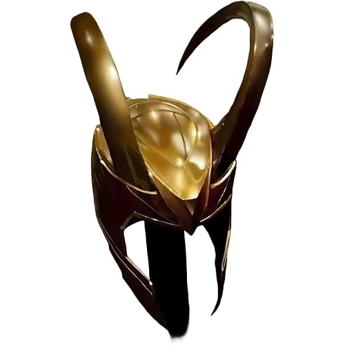 Antique Loki Helmet Thor Ragnarok Movie Helmet 18 Gauge Mild Steel Collectible Helmet Halloween Christmas Party wear costume
