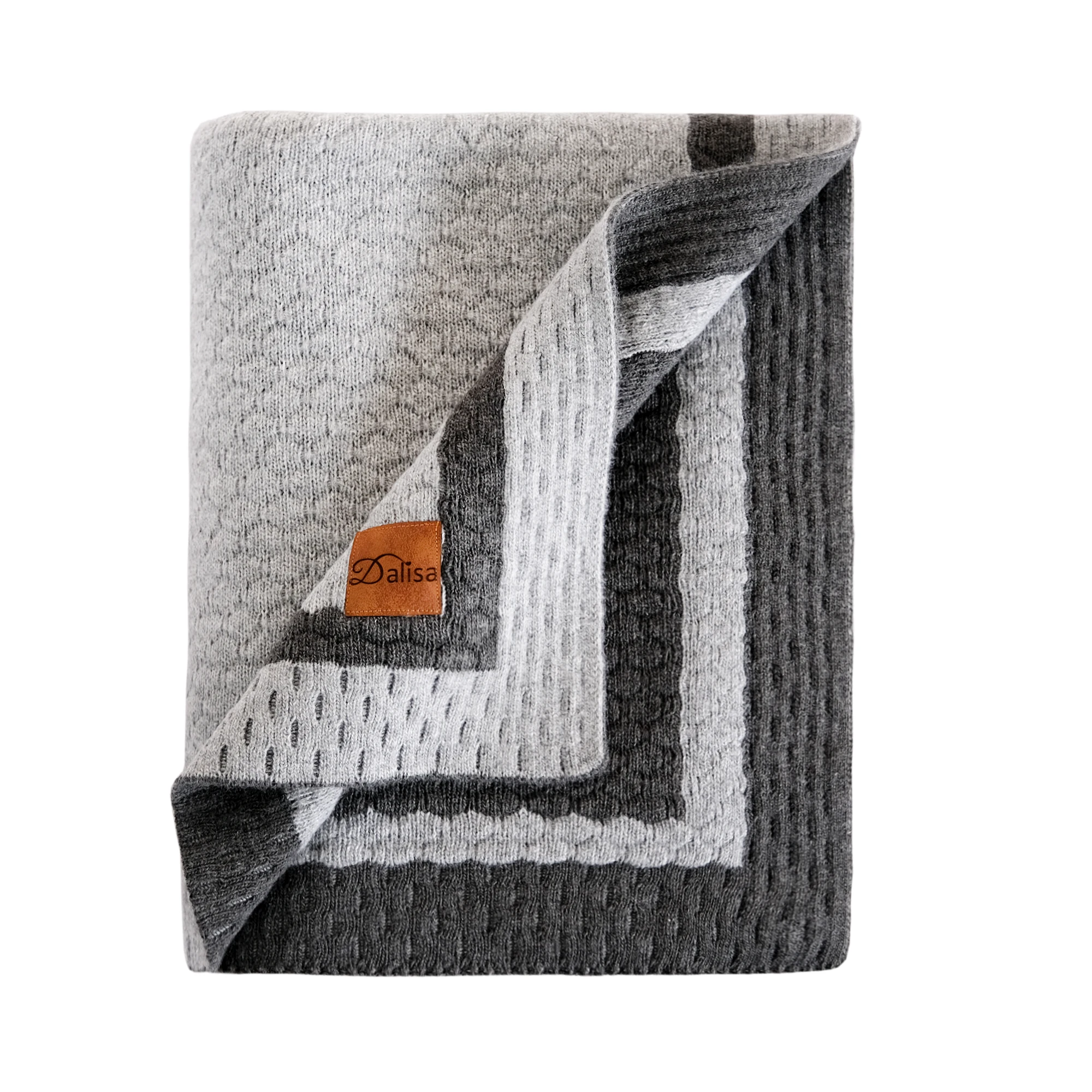 Acrylic Blanket 130*150 Wholesale Blanket Knit Outdoor Camping Blanket Soft Light Weight Decorative Knitted Sofa