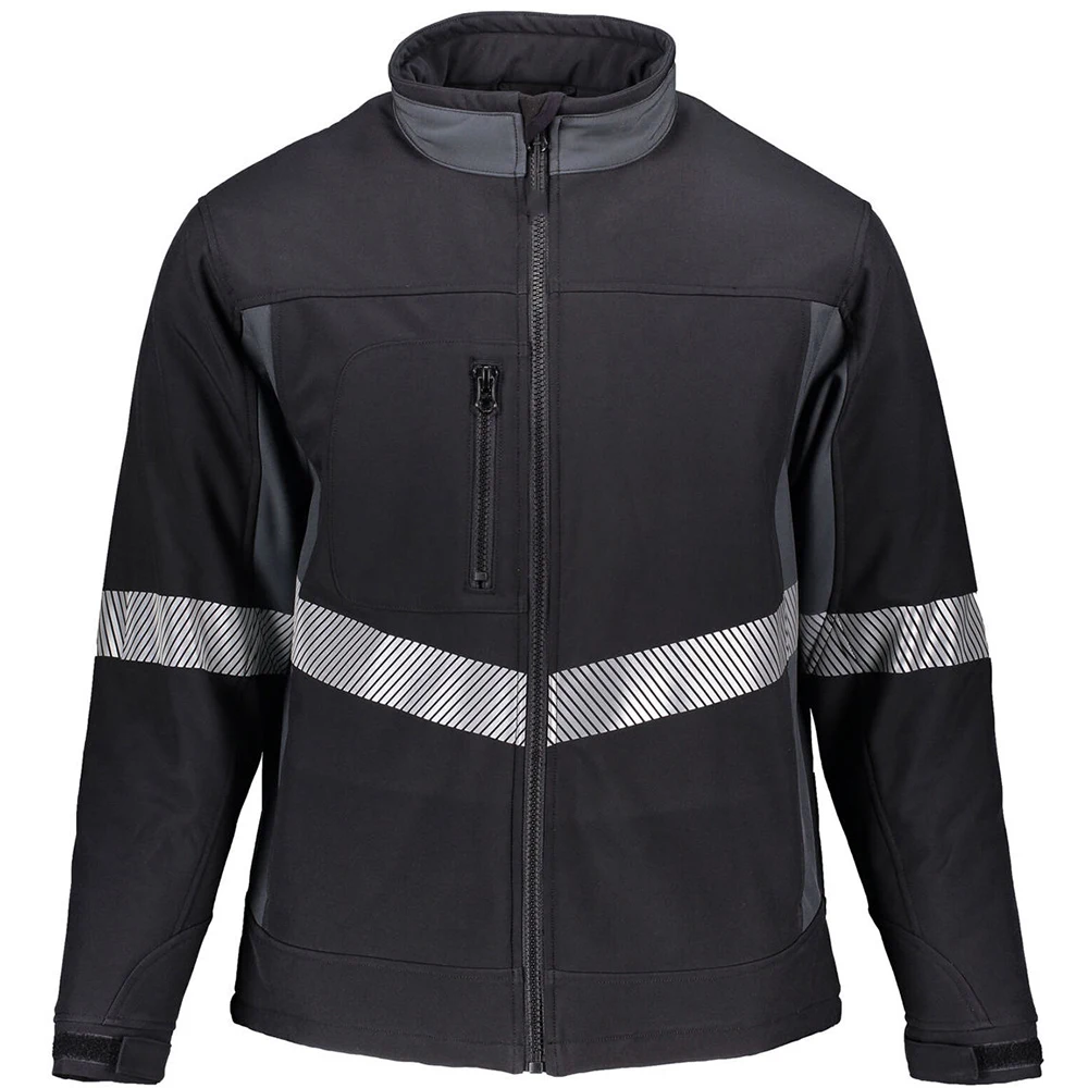 2024 Comfortable Men Clothing In Multi Color High Quality Wholesale Men Best Front Zip Design Softshell Jackets  OEM Manufacture