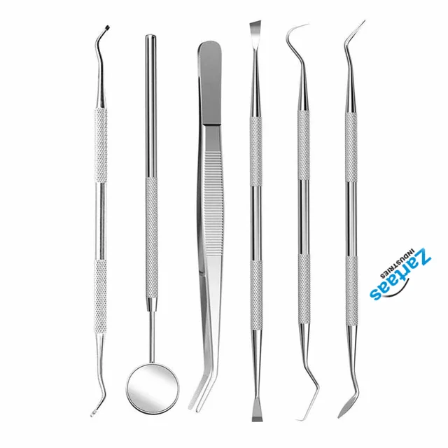 Dental Tools Set Dentist Hygiene Instruments Kit(6pcs) Including Dental Mirror Dental Instruments Manufacturer and Exporter