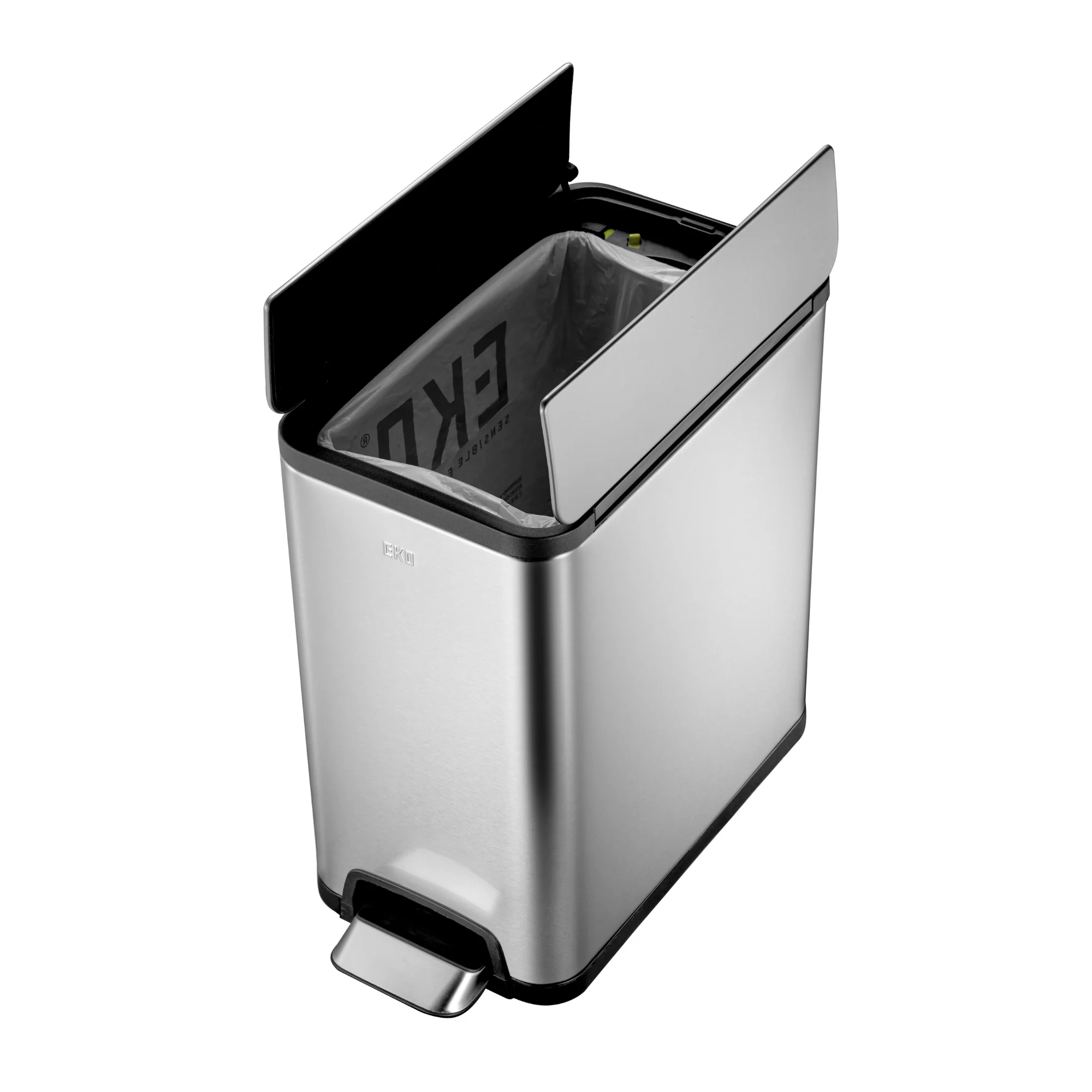 High quality Hiro Fly Step Bin 15L Inox 410 PP Plastic TPE Plastic