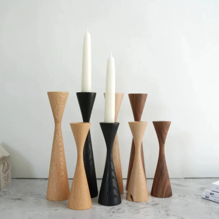 Elegant Wooden Stand for Candlesticks for Home  Farmhouse and Castle Decoration at Reseller Cost by Indian Supplier
