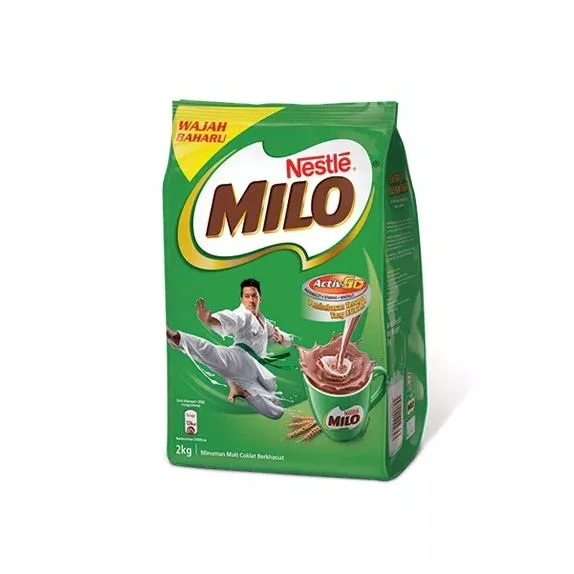 Direct Factory Wholesale MILOS 3 in 1 Nutritious Chocolate Malt Beverage Sachets