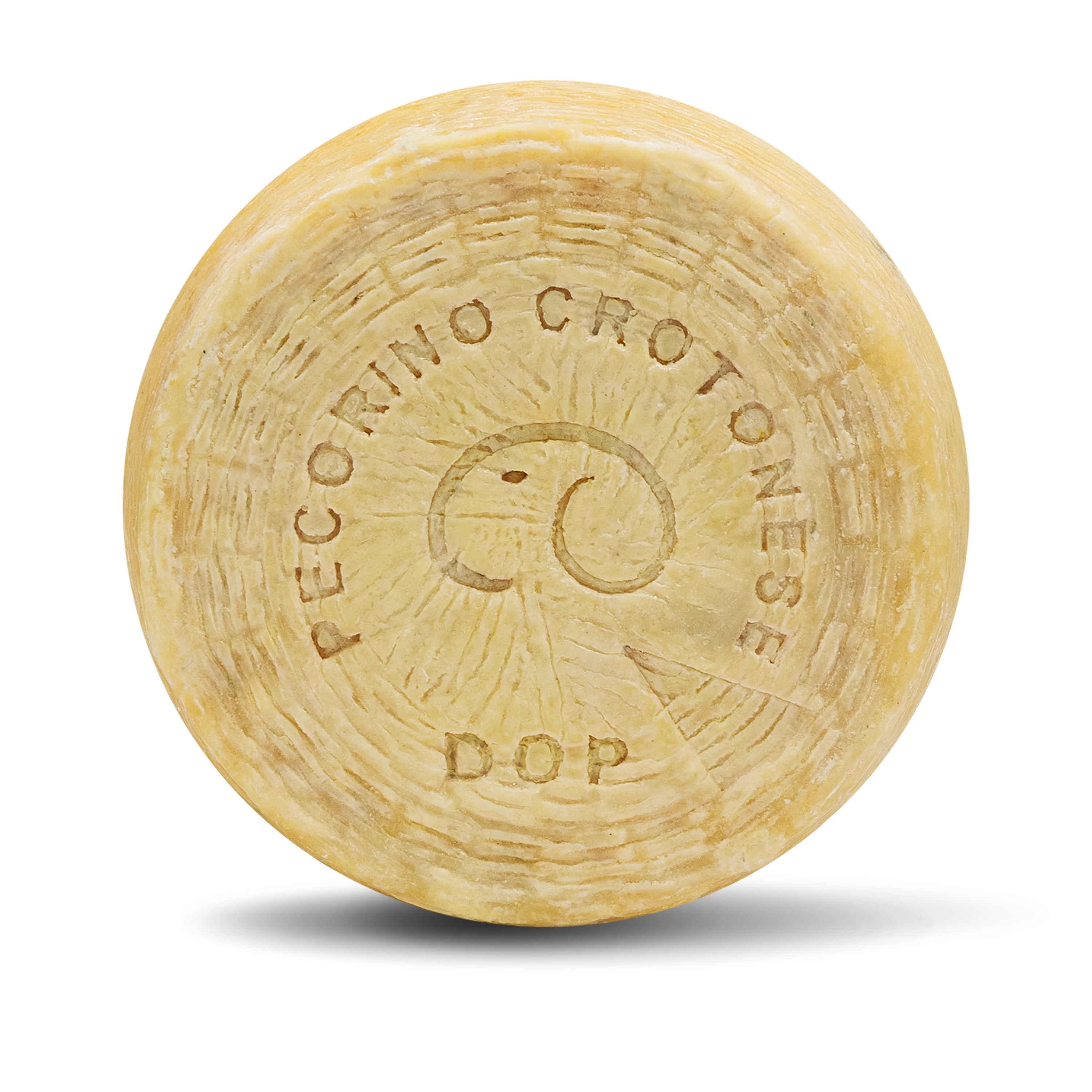 Italian semi hard sheep cheese PECORINO CROTONESE PDO 9 Kg Italian food product
