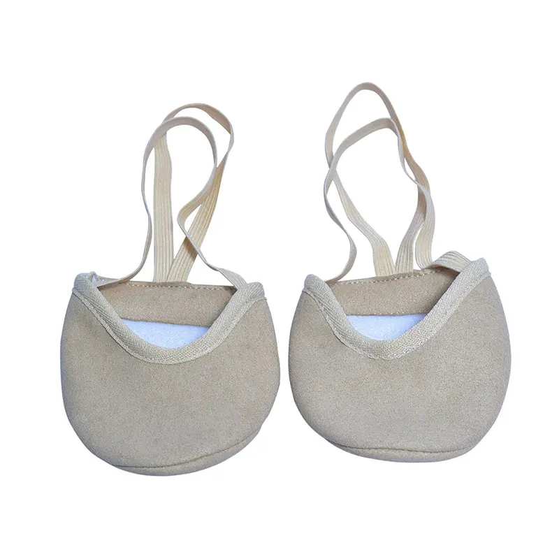 Factory Wholesale Professional Your Own Manufacturer Half Ballet Shoe Custom Logo Latest Design Leather Rhythmic Gymnastic Shoes