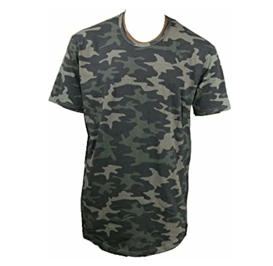breathable OEM cotton longline men plain elongated t shirt Custom made Classic streetwear styles elongate t shirt