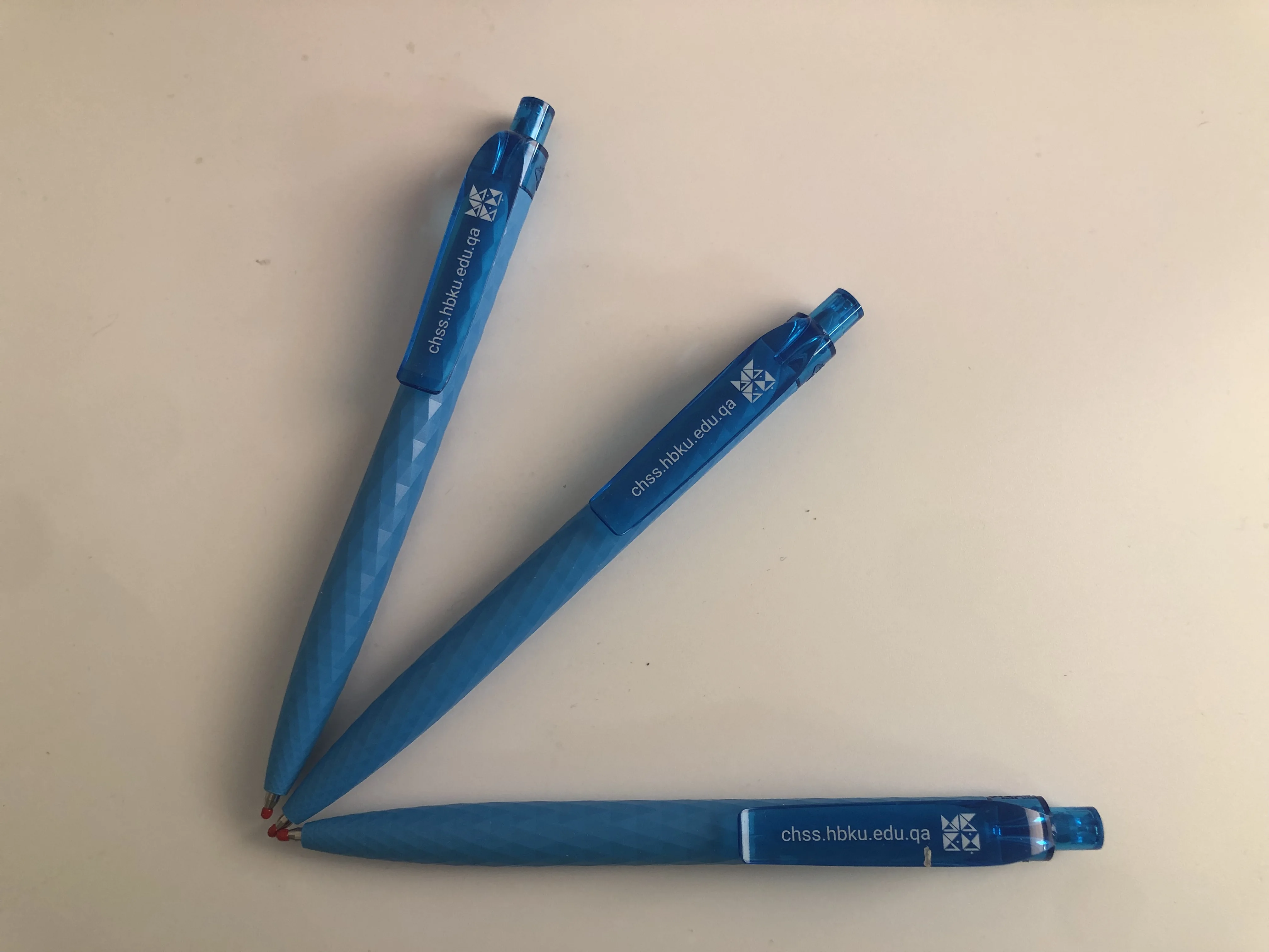 Prodir QS01 Plastic Push Transparent Polished Office Stationery Ball Pen with Plastic Clip