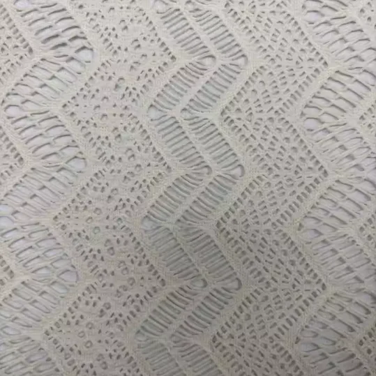 Premium Jacquard Crochet Fabric 80% Nylon and 20% Spandex for Bohemian Swimwear and Elegant Designs