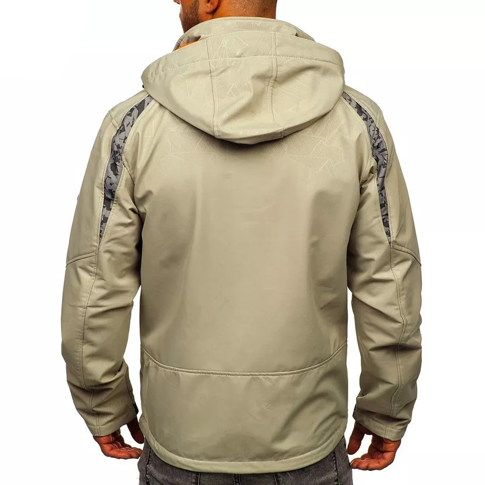 Breathable Best Fabric For Men Solid Premium Quality Blue Color And Comfortable Men Best Quality Soft Shell Jackets