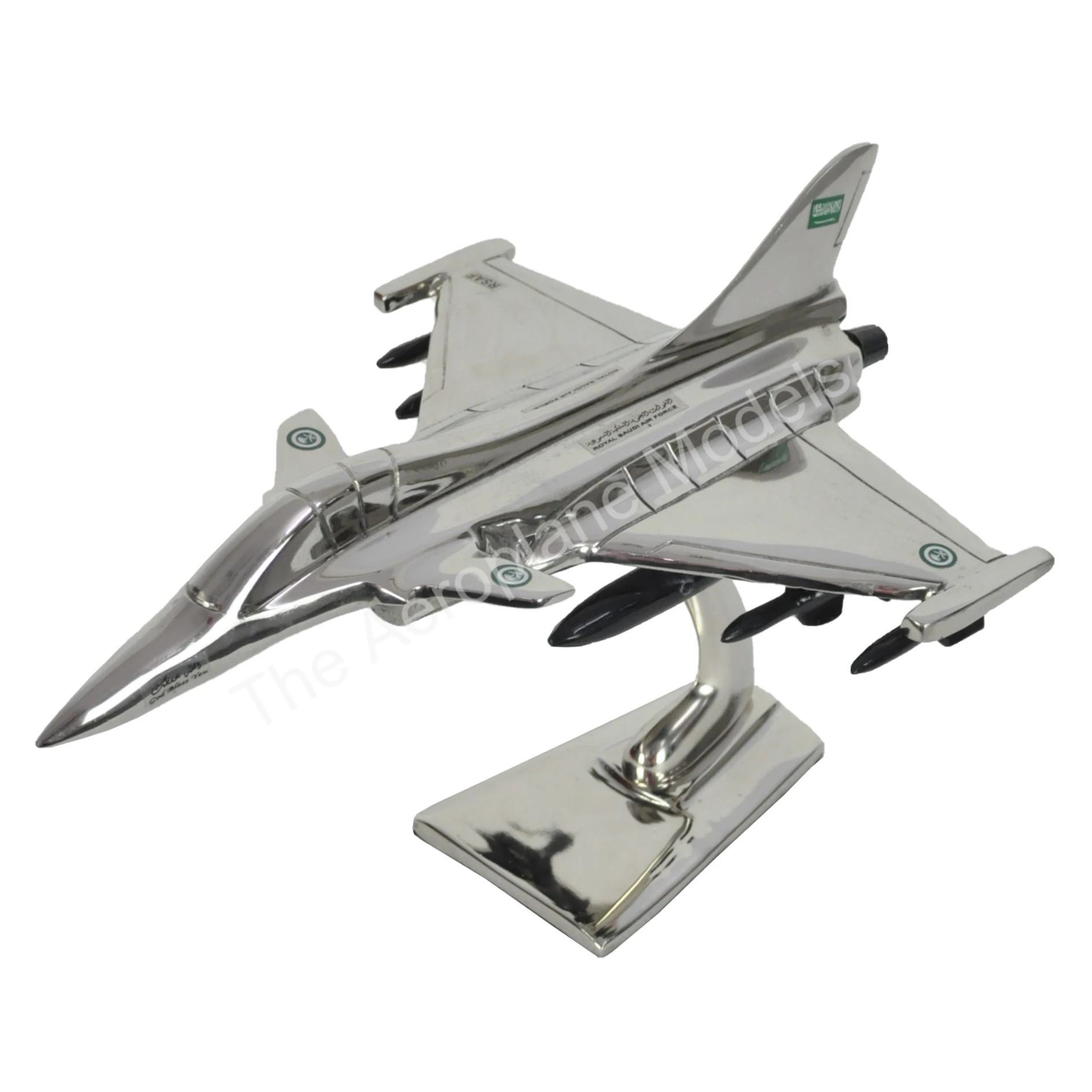 Metal Free Standing Airplane Model High Quality Aircrafts Perfect for Office Decoration Unique Aeroplane Sculpture Solid Crafts
