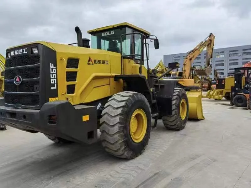 Used Sdlg956 Pay Loader 5t Capacity Wheel Loaders Sdlg956l Second Hand Front Loader For Sale