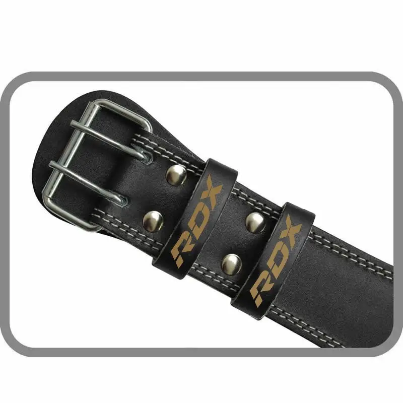 Comfortable Durable Genuine Leather Adjustable Premium Quality Weight Lifting Belt With Steel Buckle For Gym Workouts