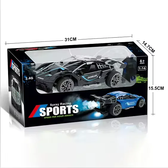 1:16 Rc Car 4wd Drift Racing Car Rally Championship High Speed Radio Remote Control Spray Rc Vehicle Electronic Hobby Toys