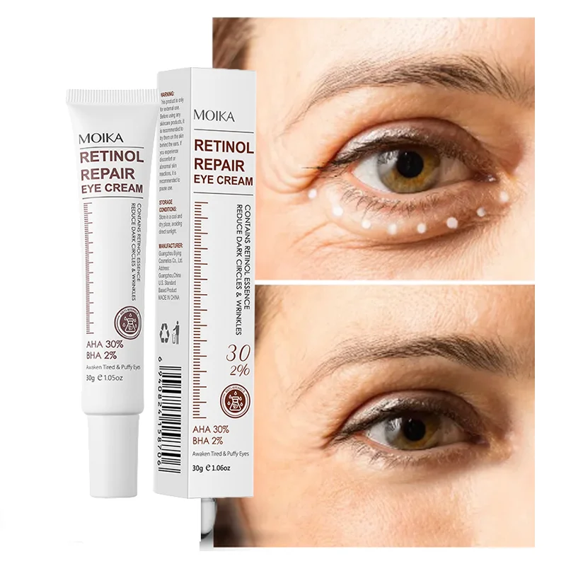 MOIKA New Anti Aging Fade Wrinkle Eye Cream Repair Eye Bags Black Circles Moisturize Tighten Skin Eye Cream