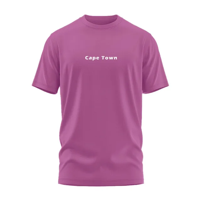 100% Cotton T-Shirt for Men Custom Logo Printing Embroidery Casual Style Low MOQ from Vietnam