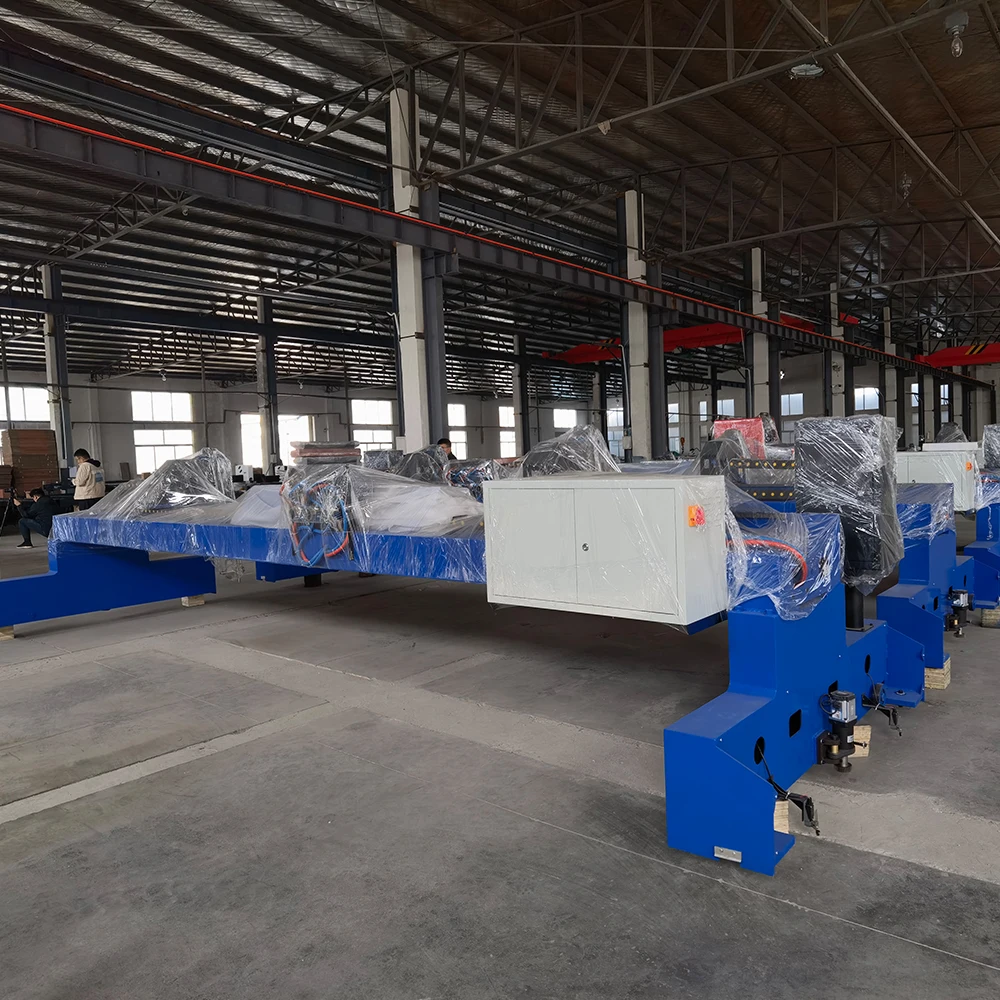 Gantry plasma cutting machine plasma and flame cutting servo 750W motor reducer 10 inch large screen control system