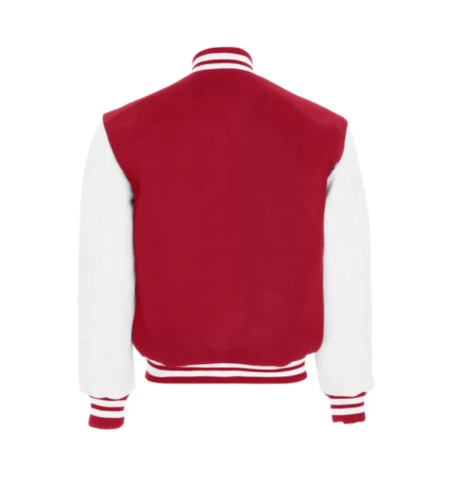 New Varasity College Letterman Jacket Customize logo Embroidery Body Sleeves High School Varasity Jacket