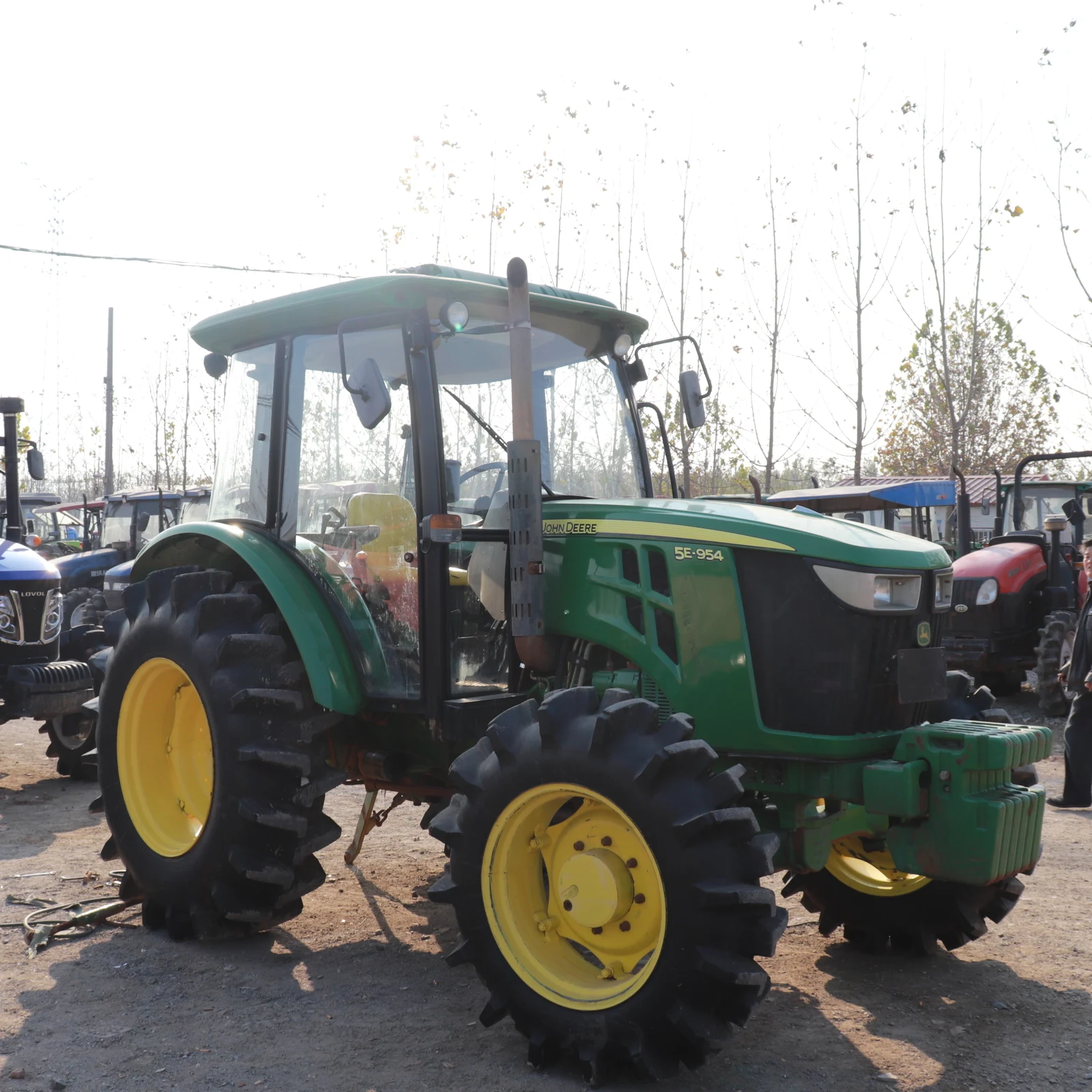 Used foton lovol 504 Kubota yto john and deere new and holland electric walking yanmar compact mini farm tractor for sale