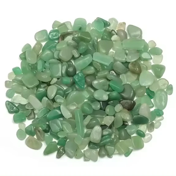 Wholesale Natural Green Aventurine 5mm-14mm Crystal Stone Chips Dust Raw Rough Stone For Vastu Correction Reiki Healing Stones