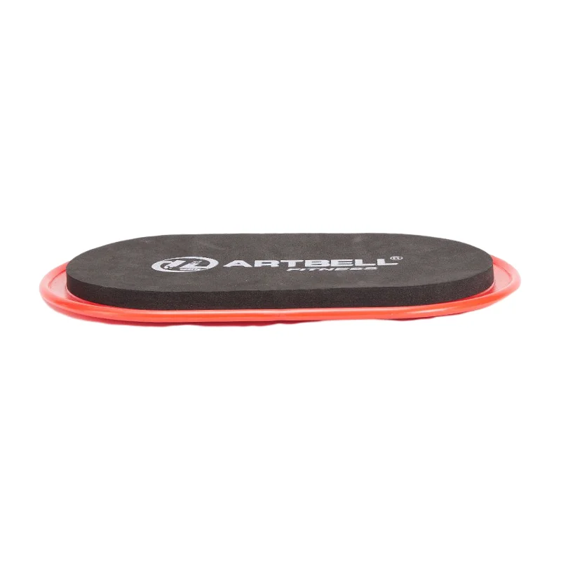 Custom Logo Home Yoga Training Equipment Sliding Disc Exercises Loop Bands Oval Core Sliders