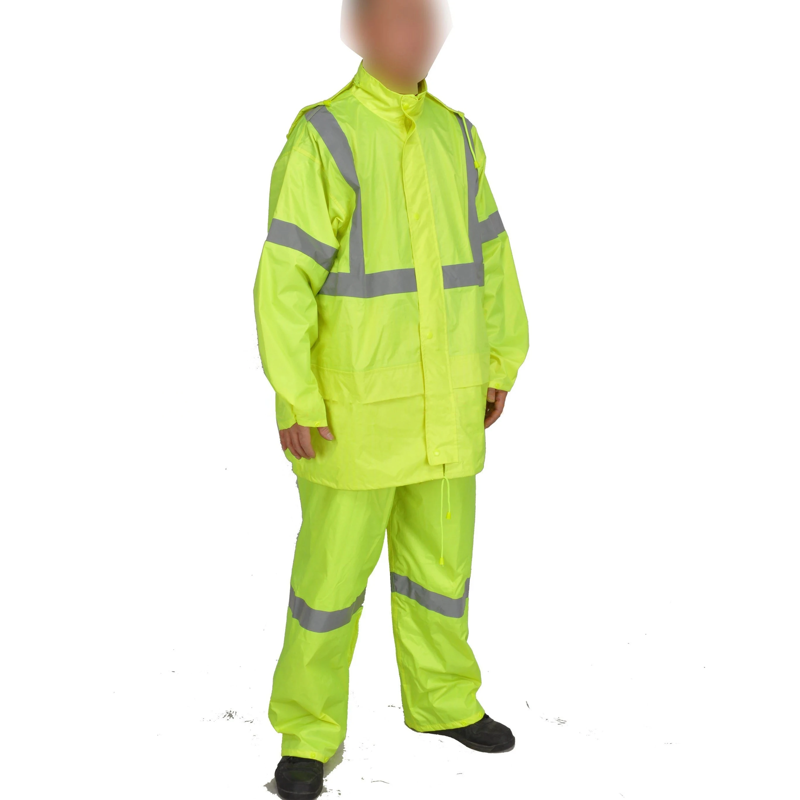 OEM Work Wear Cotton  Flame Retardant Reflective Safety Clothing Mechanic Protective Welder Two Piece Cover all Working Uniform