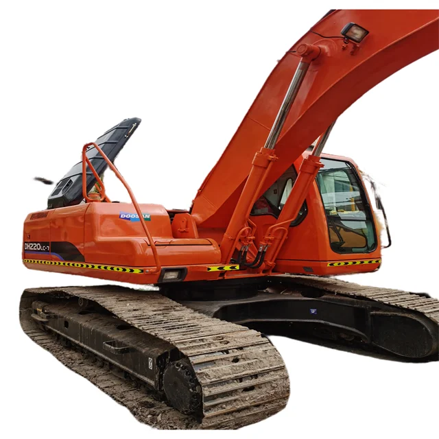 USED DOOSAN DH220-7 Excavator hydraulic crawler excavator for sale