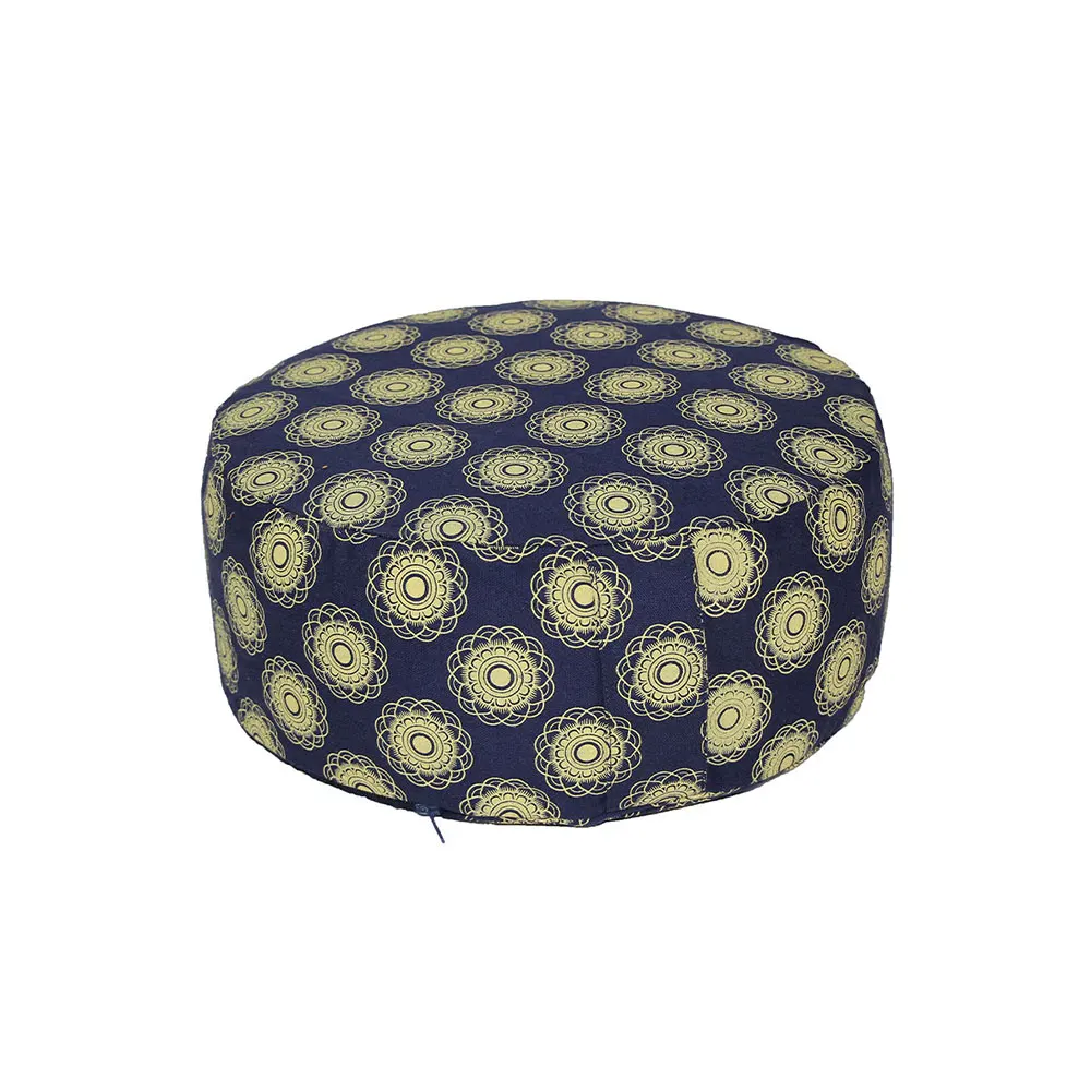 Direct Factory Supplier Product Zafu Meditation Round Non-Pleated Cushion- Full Printed At Good Price
