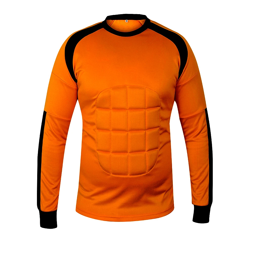 Football Goalkeeper Padded Soccer jerseys France Goalkeeper Uniform Football Club Goalkeeper Protected Jersey Goalie Jersey