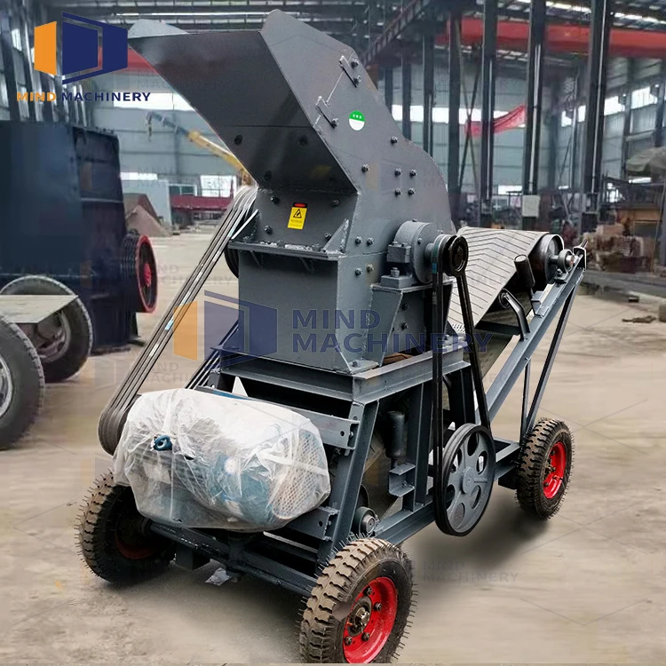 Mini rock mining hammer mill crusher for sale