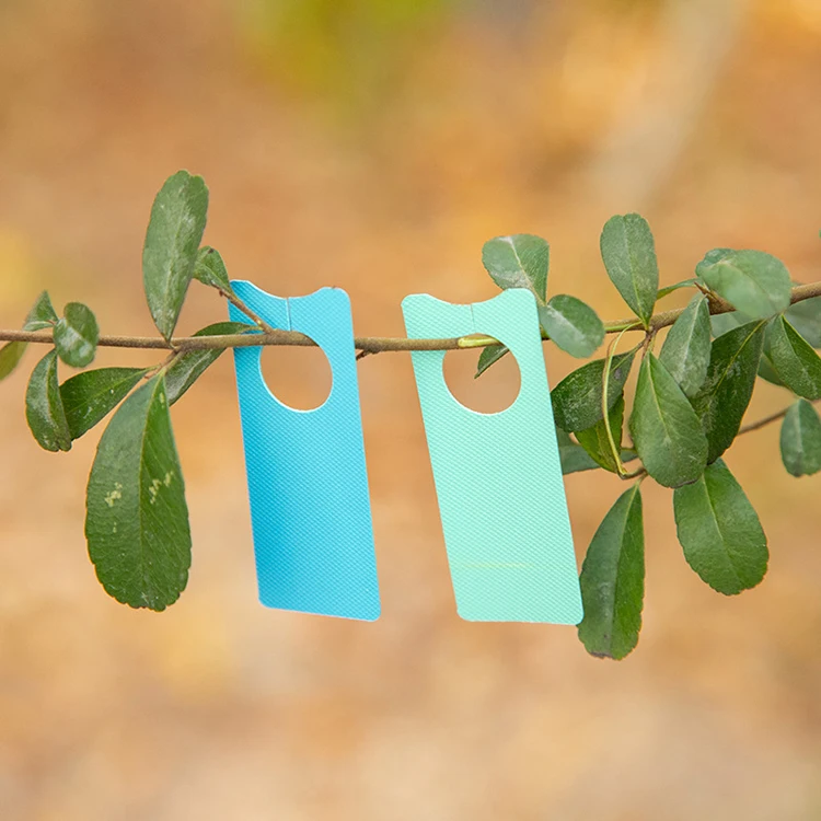 5 CM Mini Hanging tag flower tags hanging mini plastic plant tree tag waterproof PVC material garden label