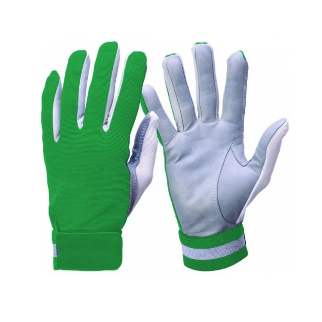 Custom sublimated Logo Design Sports skydiving glove leather Breathable Racing Gloves from Pakistan