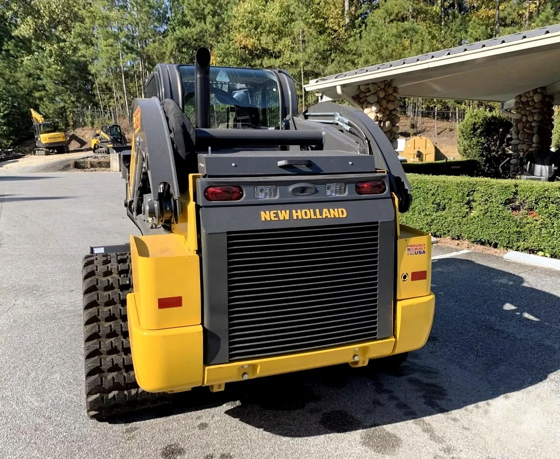 Best Deal 239 Hours Used NH C337 Track Skid Steer Cab AC and Heater 2 Speed Quick Coupler Back Up Camera, Radio Ready to Ship