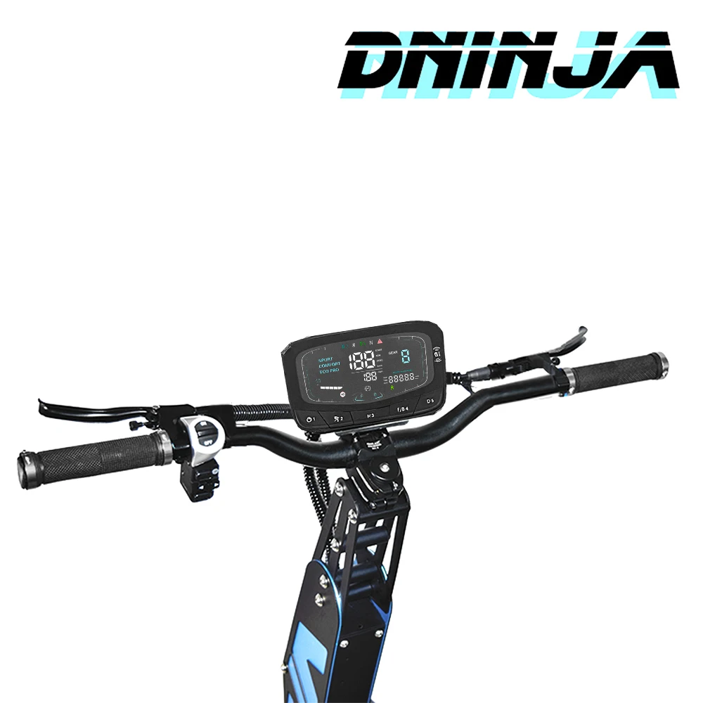 Dokma 11 дюймов синий D-Ninja Лидер продаж Новый дизайн двойной мотор 60 В 6000 Вт/72 7000 Вт высокоскоростной