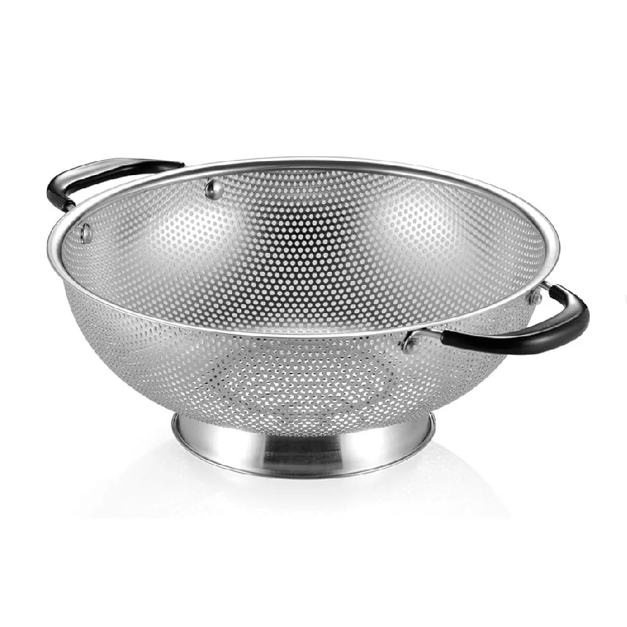 Colander New Style Stainer Stainless Steel Durable Kitchen Tools Kitchenware Home And Kitchen High Quality By United Handicrafts