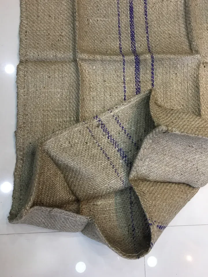 Eco Friendly food grade cocoa bean jute sack Custom Used Gunny Bag Jute Sack for Rice Sugar Coffee and Other Grain Products