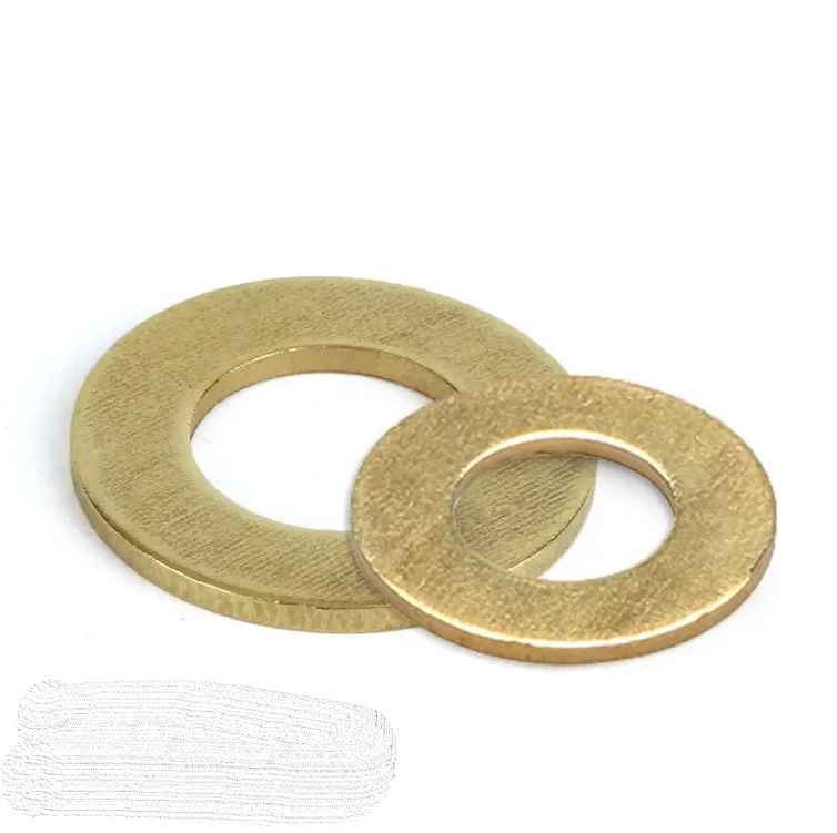 Customizable DIN Standard Steel and Brass Plain Flat Washers Split and Wedge Style