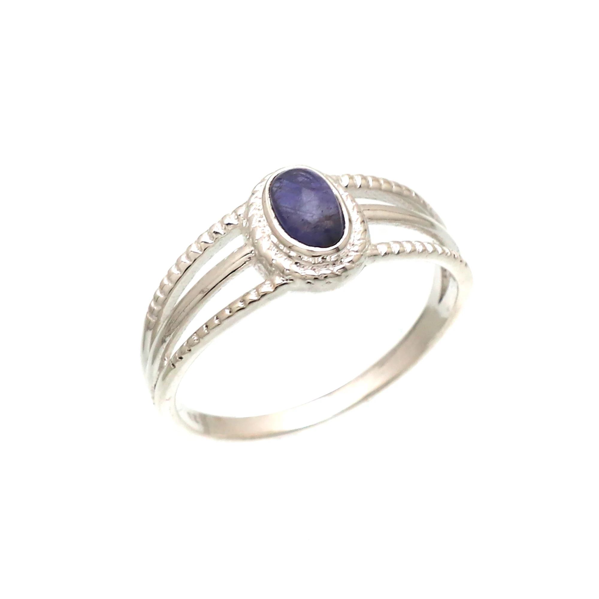 Handmade 925 Sterling Silver Ring Natural Fine Jewelry for Her Mom Wife with Labradorite Black Onyx Golden Rutile Birthstones