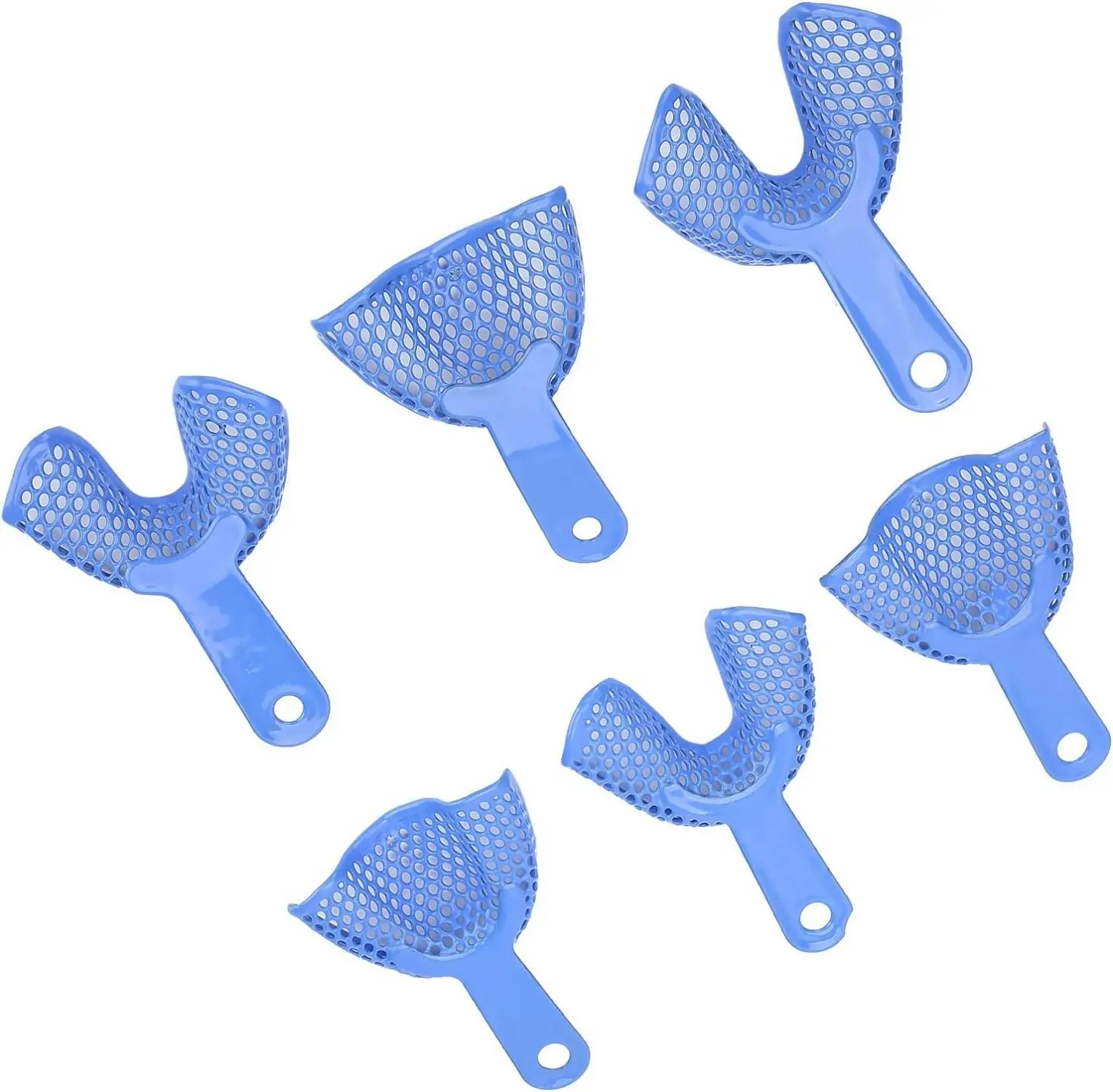 Dental Disposable Plastic Impression Trays Orthodontic Teeth Tray