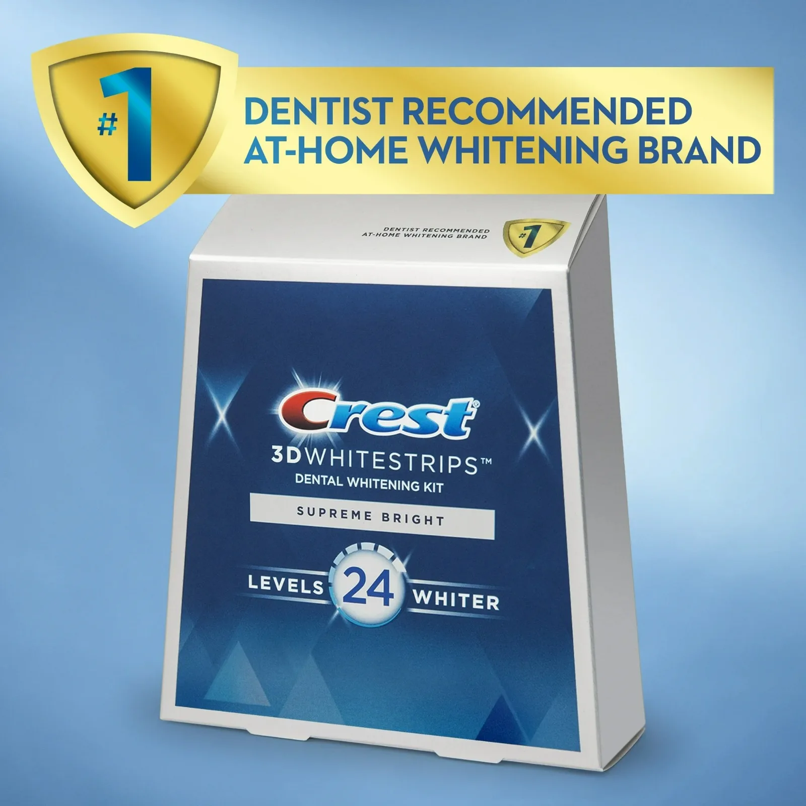 Crest 3D  Bright at-home Teeth Whitening Kit, 21 Treatments