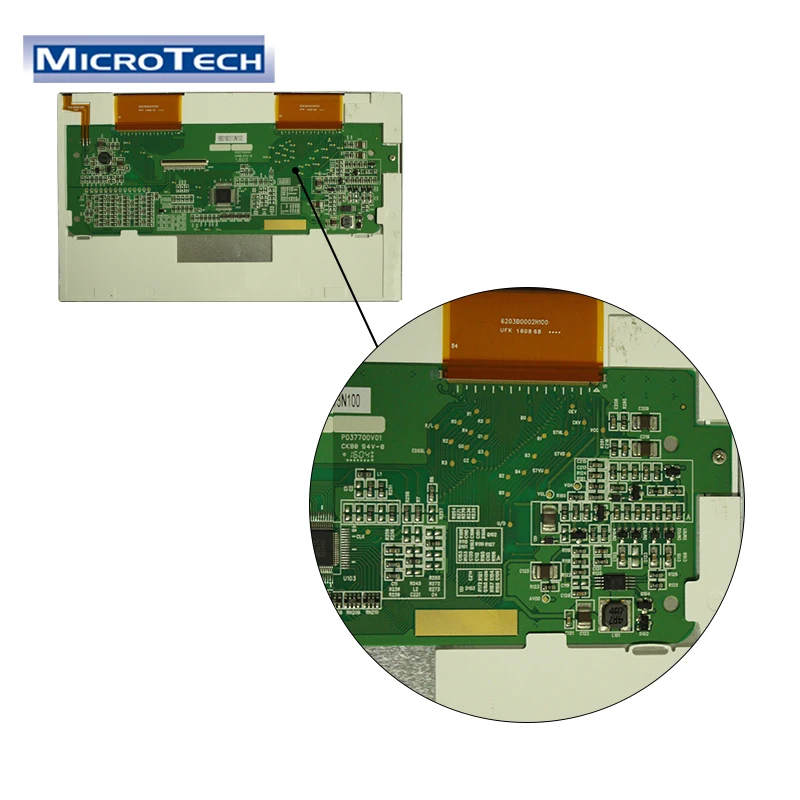 Factory Supply 40 pin 800*480 Resolution 7 inch lcd display tft lcd module