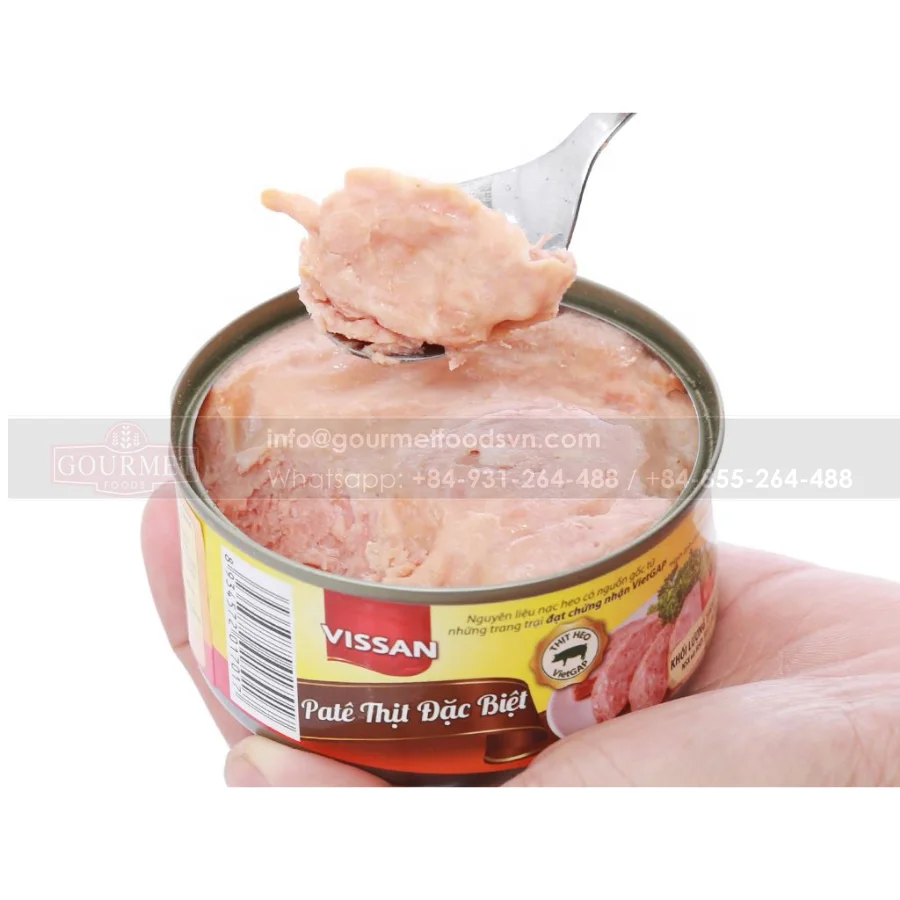 The Product Is Made From 100% Clean Meat. Special Meat Pate Is Delicious, Rich In Flavor, Easy To Use