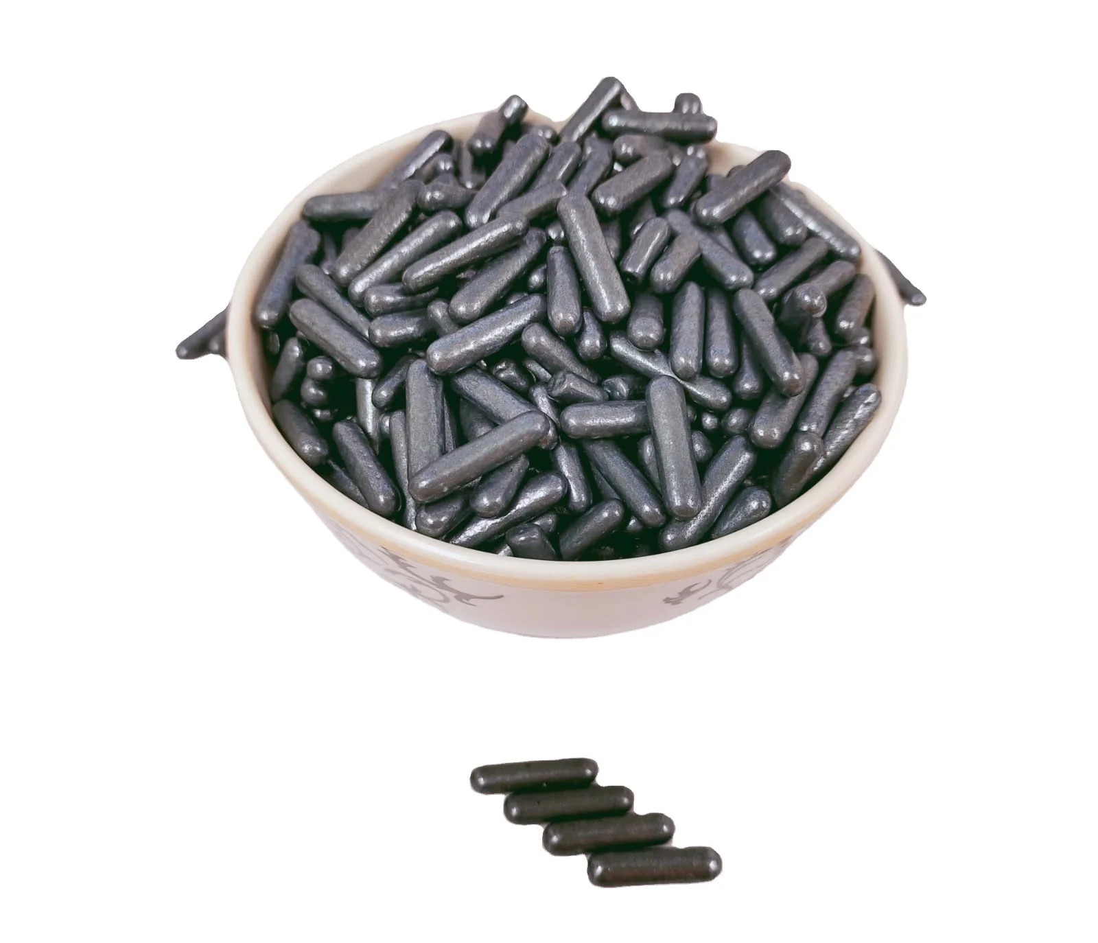 Golden Silver Rods Cake Decoration Sprinkles party birthday decorations