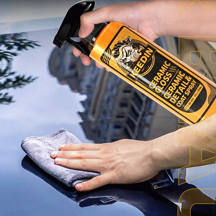 KD-032 2024 Best Spray Ceramic Coating, Quick Nano Ceramic Coating Spray on Car Paint, Make Car Surface Shining And Smoothly