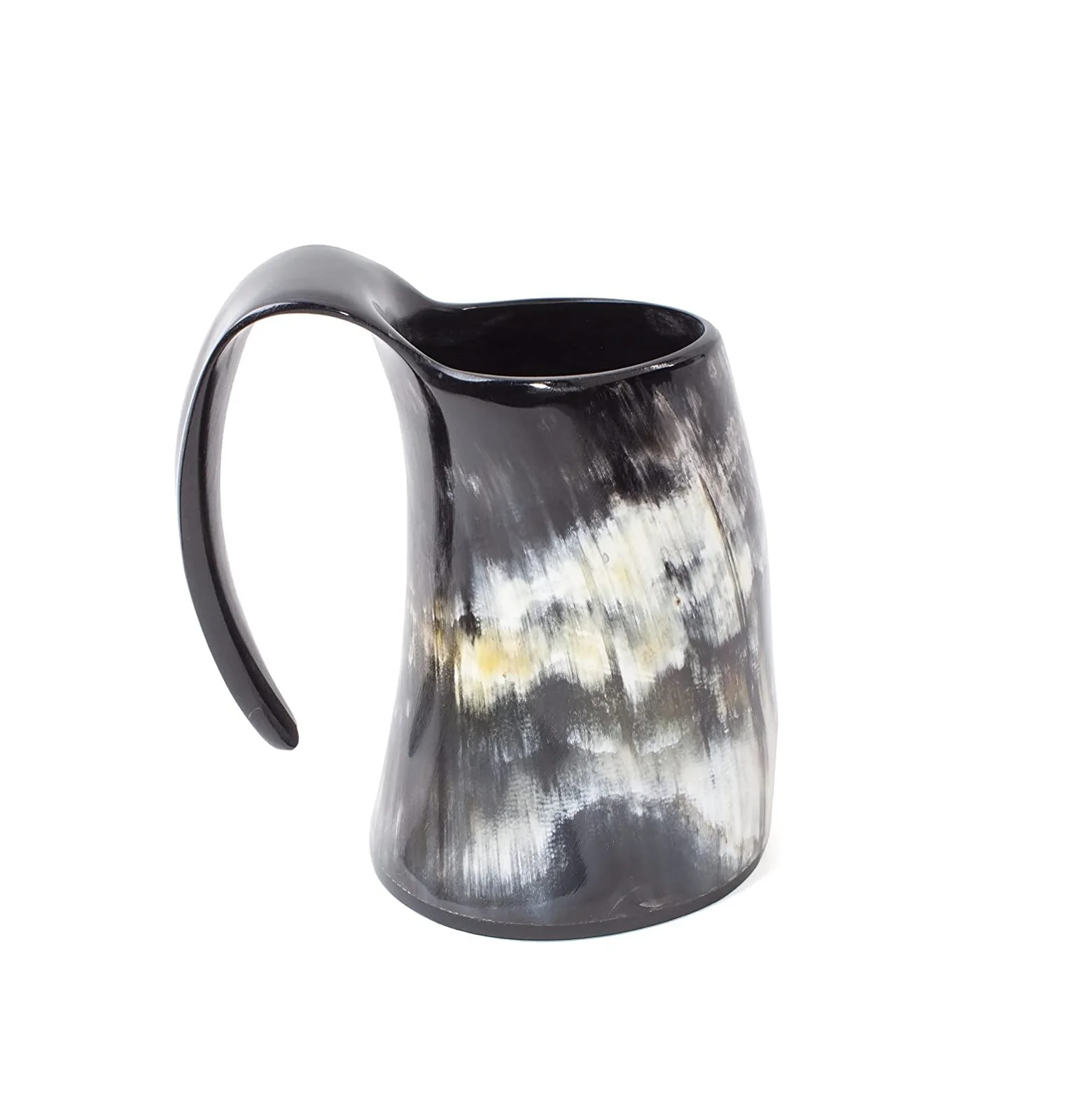 Handmade Manufacturer Viking Drinking Horn Mug Highly Finishing Custom Size Buffalo Horn Mug Handmade Product For Good Sale