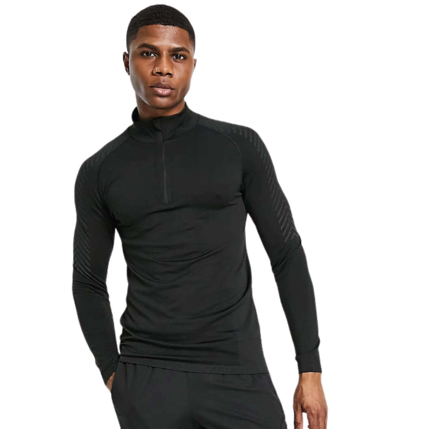 Men Sports Long Sleeve shirts Half Zip Sweatshirt Unisex Fitness Jogging Tops Breathable Training Compression Running T-Shirts
