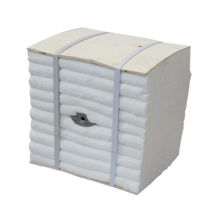 Refractory insulation material ceramic fiber module for induction furnace