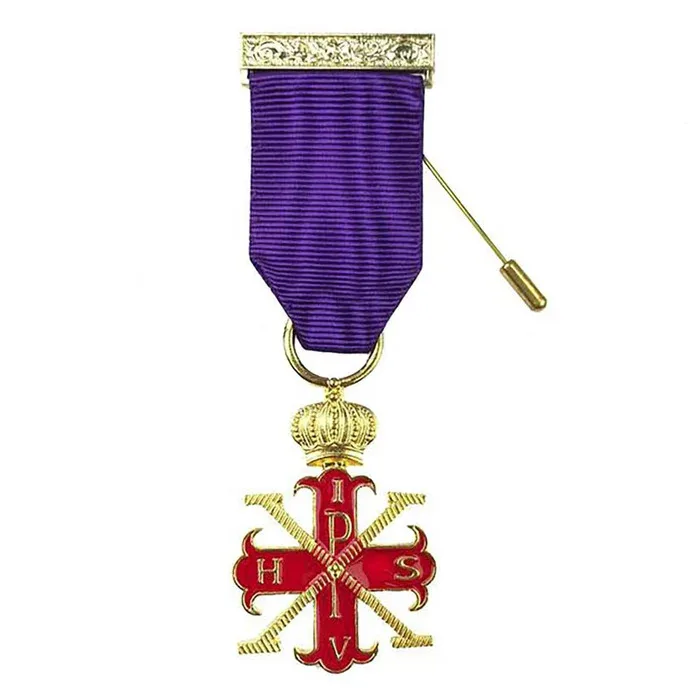 Sovereign Red Cross of Constantine Breast Jewel Indigo Top Quality Jewel In Reasonable Prices OEM